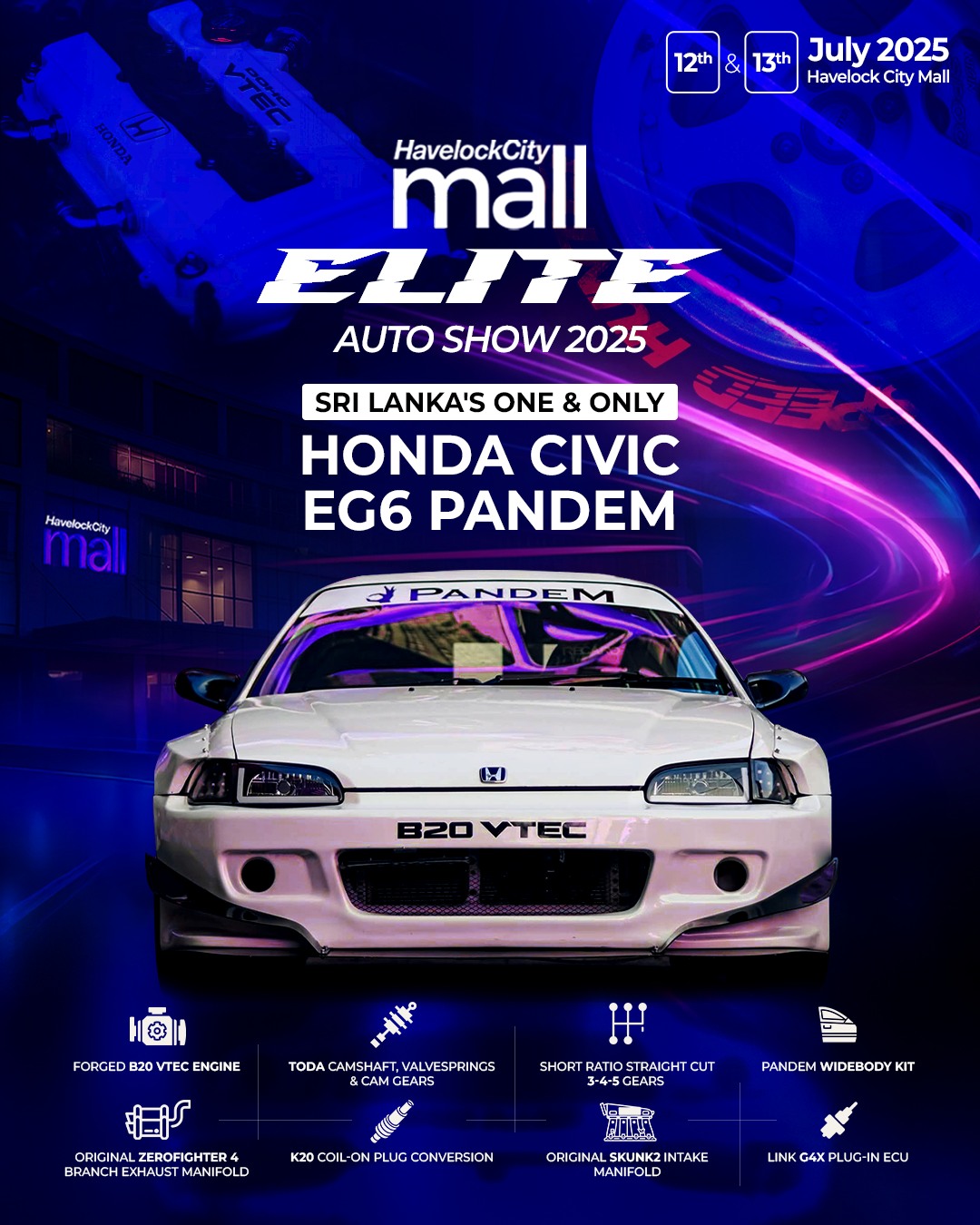 Havelock City Mall Elite Auto Show 2025